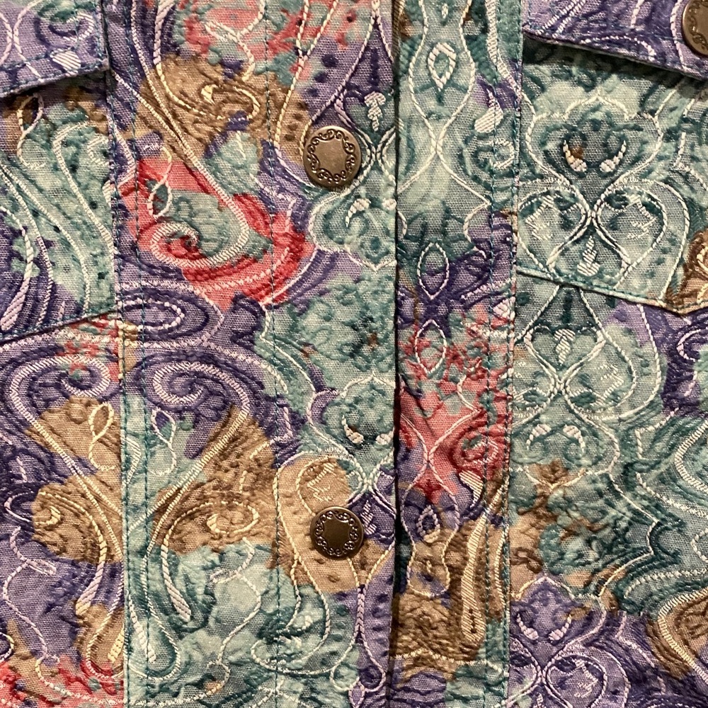 Appleseed's Multicolor Patterned Blazer - image 4